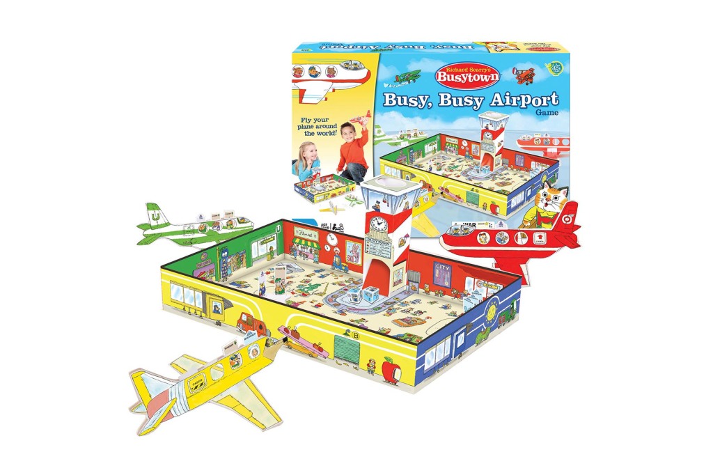 This hands-on, highly entertaining game uses aviation to foster your youngsters' imaginations as they fly around town delivering passengers to various destinations. With hours of entertainment, this is a must have for your little AvGeek.